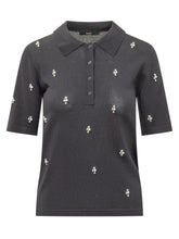 SEVENTY 19.70 - Embellished Polo Shirt - Blue - LIDIASHOPPING® - Official Website