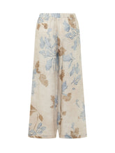 SEVENTY 19.70 - Pantaloni Ampi con Stampa Paesaggio - Beige - LIDIASHOPPING® - Official Website