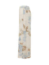 SEVENTY 19.70 - Pantaloni Ampi con Stampa Paesaggio - Beige - LIDIASHOPPING® - Official Website