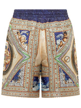 CASABLANCA - Shorts Musique in Seta - Multicolore - LIDIASHOPPING® - Official Website