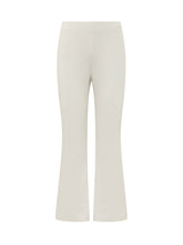 CALVIN KLEIN - Flared Pants with Elasticated Waist - White - LIDIASHOPPING® - Official Website