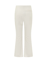 CALVIN KLEIN - Flared Pants with Elasticated Waist - White - LIDIASHOPPING® - Official Website