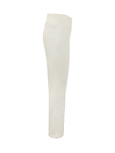 CALVIN KLEIN - Flared Pants with Elasticated Waist - White - LIDIASHOPPING® - Official Website