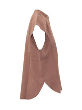 CALVIN KLEIN - Sleeveless Relaxed Shirt with Buttons - Red - LIDIASHOPPING® - Official Website