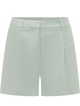 CALVIN KLEIN - Tailored Bermuda Shorts with Pleats - Green - LIDIASHOPPING® - Official Website