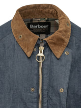 BARBOUR - Transport Denim Jacket with Contrast Collar - Blue - LIDIASHOPPING® - Official Website