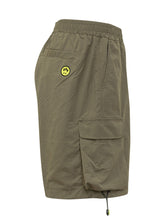 BARROW - Shorts in Gabardina con Tasche Cargo - Verde - LIDIASHOPPING® - Official Website