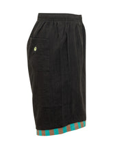 BARROW - Shorts in Popeline con Logo - Nero - LIDIASHOPPING® - Official Website