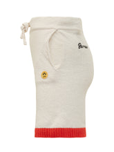 BARROW - Sweatshorts con Coulisse e Fondo a Contrasto - Beige - LIDIASHOPPING® - Official Website