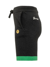 BARROW - Sweatshorts with Contrasting Hem - Black - LIDIASHOPPING® - Official Website