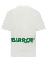 BARROW - T-shirt con Stampa Grafica - Bianco - LIDIASHOPPING® - Official Website