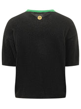 BARROW - Black Barrow Club of Dreamers Knit T-Shirt - Black - LIDIASHOPPING® - Official Website