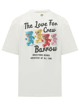 BARROW - T-Shirt in Jersey - Bianco - LIDIASHOPPING® - Official Website