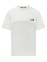 BARROW - T-Shirt in Jersey Bad Vibes Good Times - Bianco - LIDIASHOPPING® - Official Website