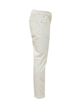 PT TORINO DENIM - Pantalone Reggae Slim con Tasche - Bianco - LIDIASHOPPING® - Official Website