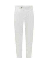 PT TORINO - Pants Union with Pleats and Belt Loops - White - LIDIASHOPPING® - Official Website