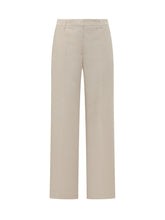 PT TORINO - Pantalone Francoise a Gamba Dritta - Beige - LIDIASHOPPING® - Official Website