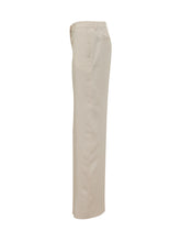PT TORINO - Pantalone Francoise a Gamba Dritta - Beige - LIDIASHOPPING® - Official Website