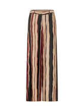 PT TORINO - Pantalone Lorenza a Righe - Beige - LIDIASHOPPING® - Official Website