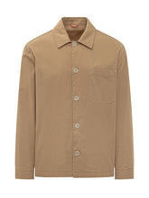 CRUNA - Camicia Serafino dalla Linea Regolare - Marrone - LIDIASHOPPING® - Official Website