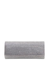 TWENTY FOURHAITCH - Embellished Flap Clutch French 75 Model - Silver - LIDIASHOPPING® - Official Website