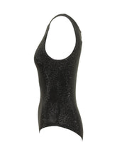 TWENTY FOURHAITCH - Sleeveless Fitted Bodysuit - Black - LIDIASHOPPING® - Official Website