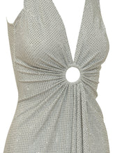 TWENTY FOURHAITCH - Abito Midi con Drappeggio Frontale - Grigio | Lidia Shopping | Official Website