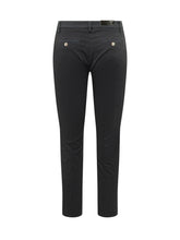 RE-HASH - Gloria Capri Pants with Straight Leg - Blue - LIDIASHOPPING® - Official Website