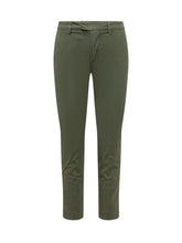RE-HASH - Gloria Capri Pants with Straight Leg - Green - LIDIASHOPPING® - Official Website