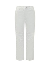 RE-HASH - Pantaloni Nelly Chinos con Gamba Dritta - Bianco - LIDIASHOPPING® - Official Website