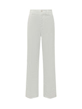 RE-HASH - Maya Chinos with Straight Leg - White - LIDIASHOPPING® - Official Website