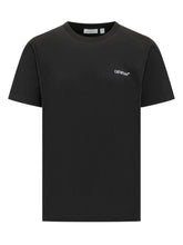 OFF-WHITE - T-shirt Metal Arrow con Logo Frontale - Nero | Lidia Shopping | Official Website