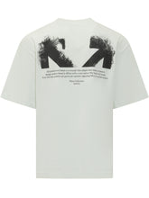 OFF-WHITE - Half Arrows Crew Neck T-shirt - Green | Lidia Shopping | Official Website