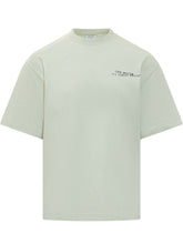 OFF-WHITE - T-shirt with Printed Logo - Green - LIDIASHOPPING® - Official Website