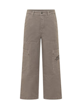 OFF-WHITE - Pantalone Cargo a Gamba Dritta con Tasche Applicate - Grigio - LIDIASHOPPING® - Official Website