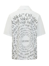 OFF-WHITE - Camicia Bowling a Maniche Corte - Bianco | Lidia Shopping | Official Website