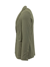 CIRCOLO - Light Piquet Single-breasted Jacket - Green - LIDIASHOPPING® - Official Website