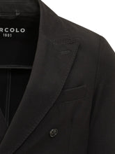 CIRCOLO - Blazer Doppiopetto in Jersey con Tasche - Nero - LIDIASHOPPING® - Official Website