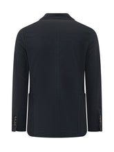 CIRCOLO - Blazer Monopetto Oxford - Blu - LIDIASHOPPING® - Official Website