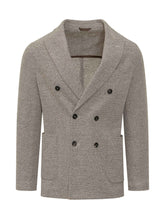 CIRCOLO - Blazer Doppiopetto con Tasche Applicate - Marrone - LIDIASHOPPING® - Official Website