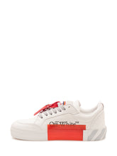 OFF-WHITE KIDS - Low Vulcanized Sneakers with Laces - White - LIDIASHOPPING® - Official Website