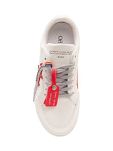 OFF-WHITE KIDS - Low Vulcanized Sneakers with Laces - White - LIDIASHOPPING® - Official Website