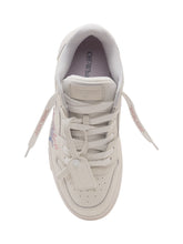 OFF-WHITE KIDS - Sneakers Out Of Office Suede Panel - White - LIDIASHOPPING® - Official Website