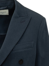 CIRCOLO - Blazer Doppiopetto Oxford - Blu - LIDIASHOPPING® - Official Website