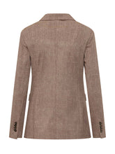 CIRCOLO - Blazer Slim a un Bottone - Marrone - LIDIASHOPPING® - Official Website