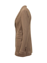 CIRCOLO - Blazer con Revers e Chiusura con Bottone - Marrone - LIDIASHOPPING® - Official Website