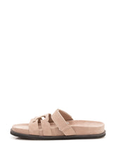 TORY BURCH - Sandali Ines Sport Slide con Fasce - Beige - LIDIASHOPPING® - Official Website
