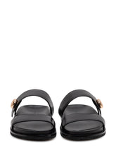 TORY BURCH - Romy Sport Slide Sandal - Black - LIDIASHOPPING® - Official Website