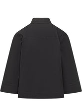 PESERICO - Shirt with Patch Pocket and Wide Sleeves - Blue - LIDIASHOPPING® - Official Website