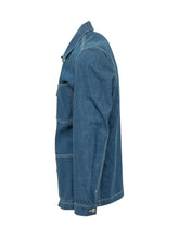 TELA GENOVA - Denim Jacket with Multiple Pockets - Blue - LIDIASHOPPING® - Official Website